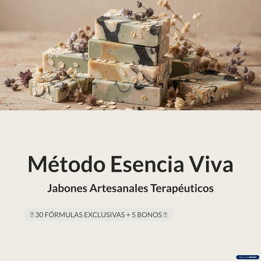 Método Esencia Viva™ —Jabones Artesanales Terapéuticos